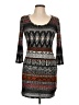 Papaya Print Gray Casual Dress Size L - photo 1