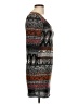 Papaya Print Gray Casual Dress Size L - photo 4