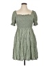 Just Found 100% Rayon Green Casual Dress Size 1X - photo 1