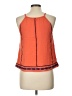 THML 100% Rayon Orange Sleeveless Blouse Size L - photo 2