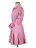 Dolce Cabo 100% Polyurethane Pink Trenchcoat Size S - photo 5