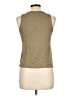 Marled Tan Sleeveless T-Shirt Size L - photo 2