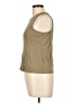 Marled Tan Sleeveless T-Shirt Size L - photo 5