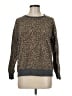 Splendid Animal Print Brown Pullover Sweater Size M - photo 1