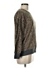 Splendid Animal Print Brown Pullover Sweater Size M - photo 4