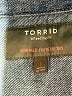 Torrid 100% Cotton Blue Denim Jacket Size 1X Plus (1) - photo 6