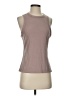 Double Zero Brown Sleeveless T-Shirt Size 00 - photo 1