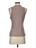 Double Zero Brown Sleeveless T-Shirt Size 00 - photo 2