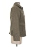 Banana Republic Tweed Gray Wool Coat Size XS - photo 4
