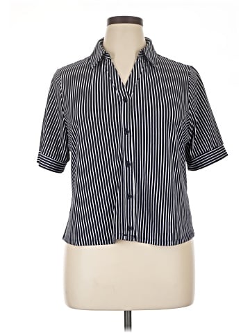 Adrianna Papell Short Sleeve Blouse (view 1)