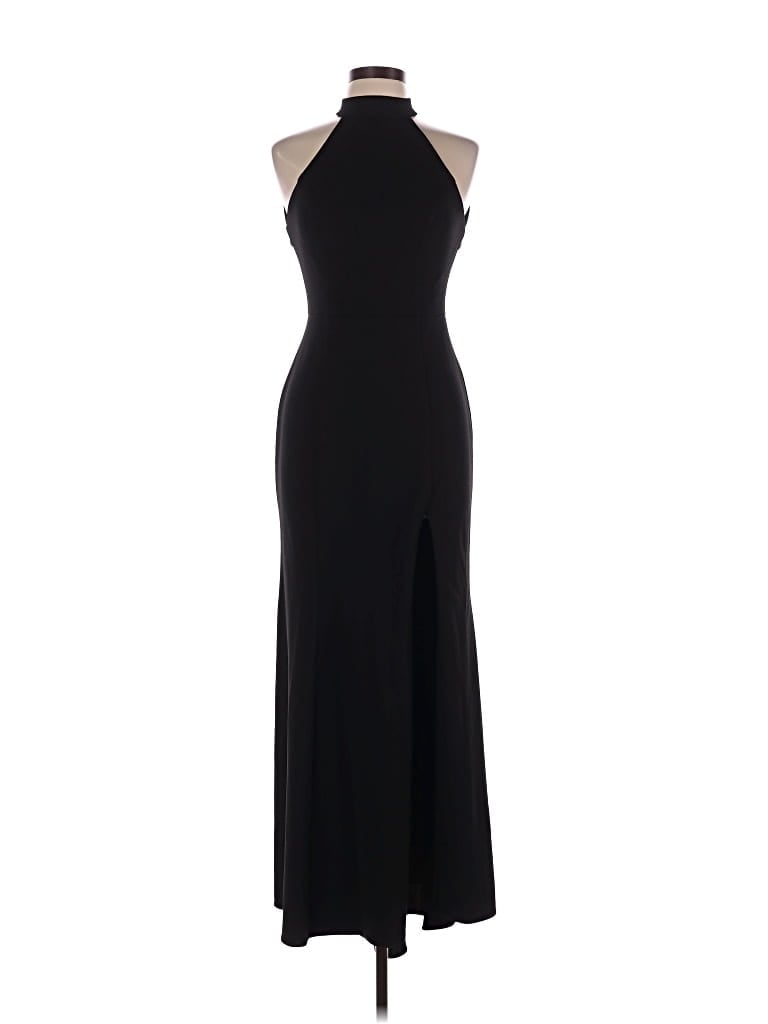 Pre-owned Bhldn Cocktail Dress In Black