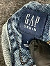 Gap 100% Cotton Blue Overalls Size L (kids) - photo 3