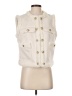 Dolce Cabo 100% Polyester Ivory Vest Size S - photo 1