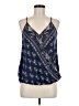 Maurices 100% Rayon Blue Sleeveless Blouse Size M - photo 1