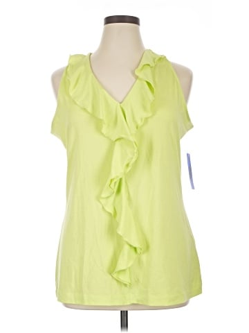 Peter Nygard Sleeveless Blouse (view 1)