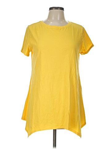 New York & Company Short Sleeve T-Shirt (view 1)