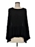 Neiman Marcus 100% Rayon Black Long Sleeve Blouse Size M - photo 1