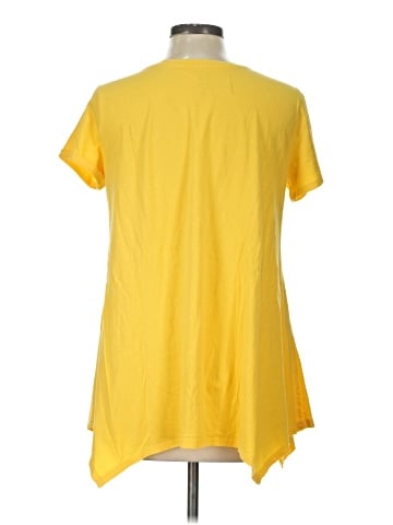 New York & Company Short Sleeve T-Shirt (view 2)