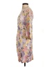 Boston Proper Floral Purple Cocktail Dress Size 4 - photo 5