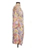 Boston Proper Floral Purple Cocktail Dress Size 4 - photo 4