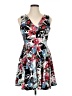 Haute Monde Floral Black Cocktail Dress Size XL - photo 1