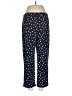 Susan Graver Polka Dots Blue Casual Pants Size M - photo 2