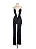 Blanc Chevron-herringbone Black Jumpsuit Size M - photo 1