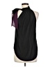 Naked Zebra 100% Polyester Black Sleeveless Blouse Size M - photo 2