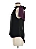 Naked Zebra 100% Polyester Black Sleeveless Blouse Size M - photo 5