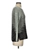 Nic + Zoe Metallic Gray Pullover Sweater Size XS - photo 4
