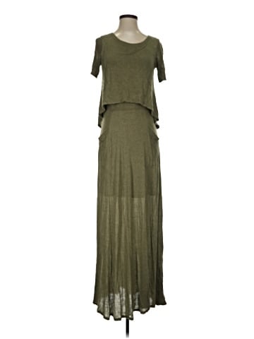 Bordeaux Casual Dress (view 1)
