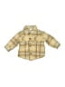 Carter's 100% Polyester Plaid Yellow Coat 0-3 MO / 3 MO - photo 1