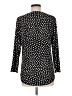 Anne Klein Polka Dots Black 3/4 Sleeve Blouse Size M - photo 2