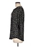 Anne Klein Polka Dots Black 3/4 Sleeve Blouse Size M - photo 5