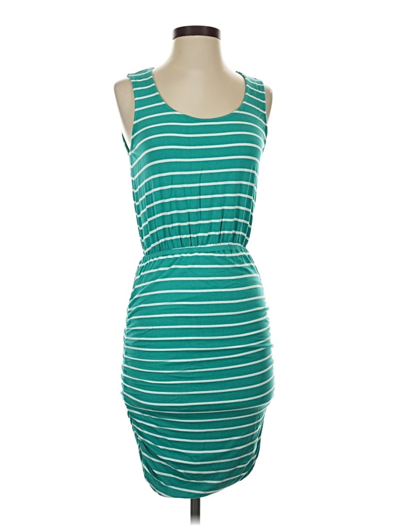 Pre-owned Gibson Look Casual Dress In Teal