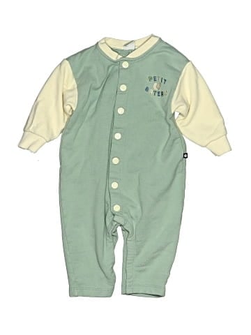 Petit Bateau Long Sleeve Onesie (view 1)