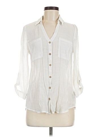 A. Byer 3/4 Sleeve Button-Down Shirt (view 1)