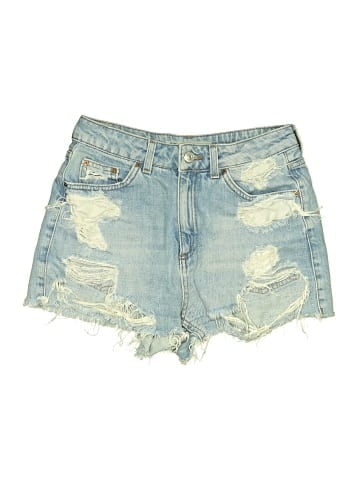 Topshop Denim Shorts (view 1)