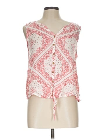 Natural Reflections Sleeveless Blouse (view 1)