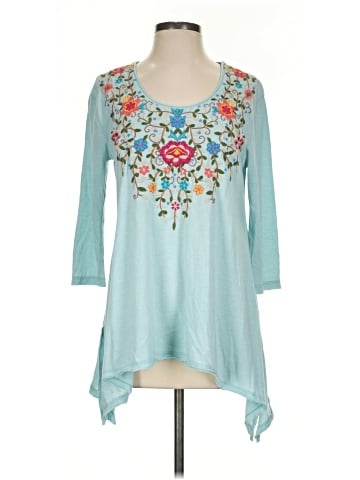 Johnny Was 3/4 Sleeve T-Shirt (view 1)