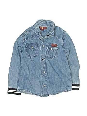7 For All Mankind Long Sleeve Button-Down Shirt (view 1)