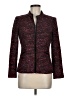 Classiques Entier Tweed Burgundy Jacket Size 6 - photo 1