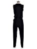Peach Solid Black Jumpsuit Size M - photo 2