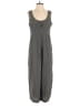 Laundry 100% Rayon Houndstooth Gray Jumpsuit Size 8 - photo 1