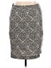 Van Heusen Animal Print Gray Tan Casual Skirt Size 16 - photo 1