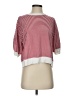 La Miel Stripes Red Short Sleeve Turtleneck Size S - photo 1