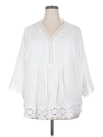 Chelsea & Theodore 3/4 Sleeve Blouse (view 1)
