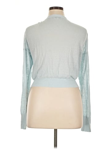Madewell Linen-Blend V-Neck Cardigan (view 2)