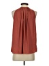 Catherine Malandrino 100% Polyester Brown Sleeveless Blouse Size S - photo 2