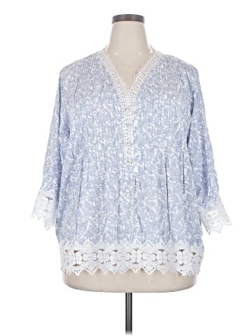 Chelsea & Theodore 3/4 Sleeve Blouse (view 1)